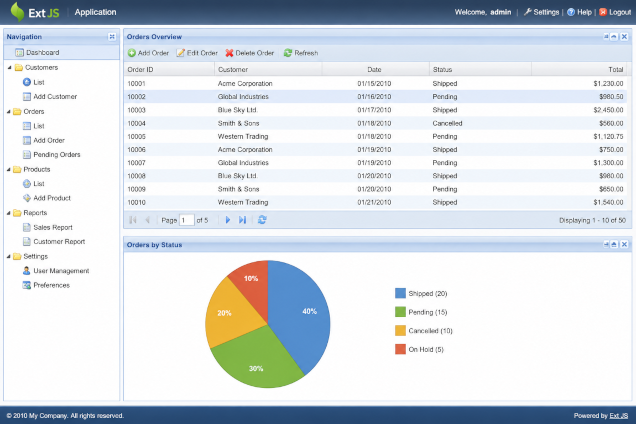 Screenshot XSARUS Maatwerkapplicaties