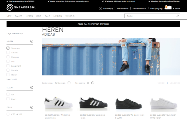 Screenshot TableTop webshops (deel 1)