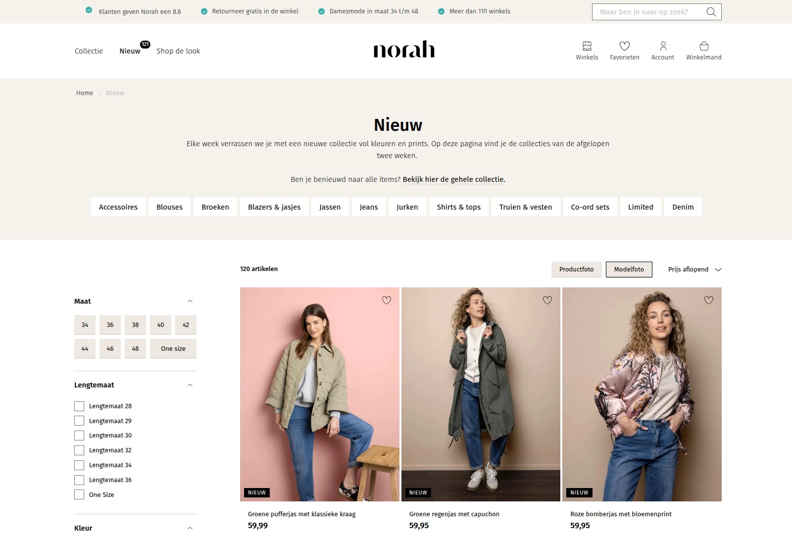 Screenshot Norah.eu